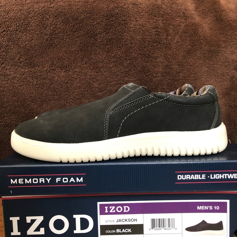 IZOD Memory Foam slip on shoes
